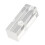 Acrylic Clear Root Canal Practice Model, Curved Oral Endodontic Display 13