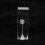 Acrylic Clear Root Canal Practice Model, Curved Oral Endodontic Display 16