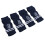 4pcs Dog Elbow Protector Sleeves XL, Joint Support, Stylish Pattern 6