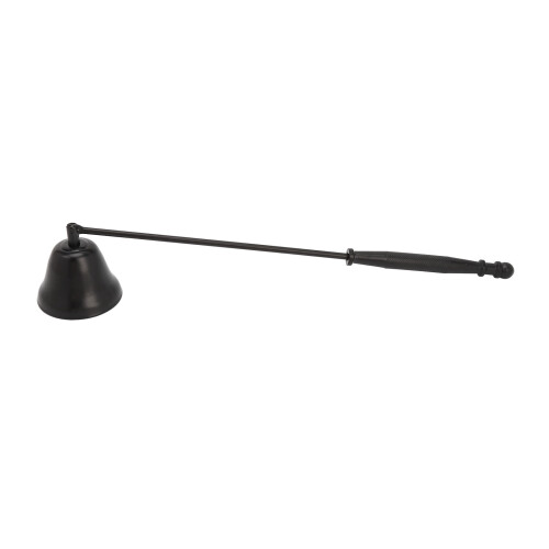 2pcs Black Metal Candle Snuffer Long Handle Wick Extinguisher Durable 2