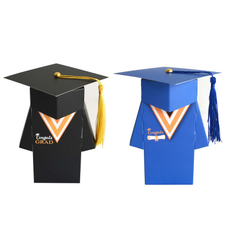 Creative Doctoral Hat Designs Candy Box Perfect For-Black 1