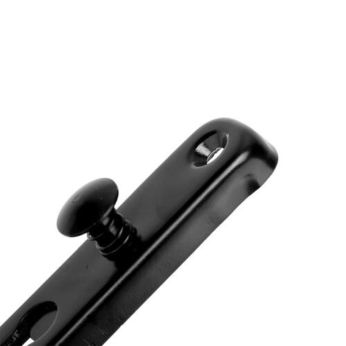 Stainless Steel Door Chain Lock AntiTheft Security for Home Hotel Black Durable Thick Chain 1