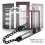 Stainless Steel Door Chain Lock AntiTheft Security for Home Hotel Black Durable Thick Chain 5
