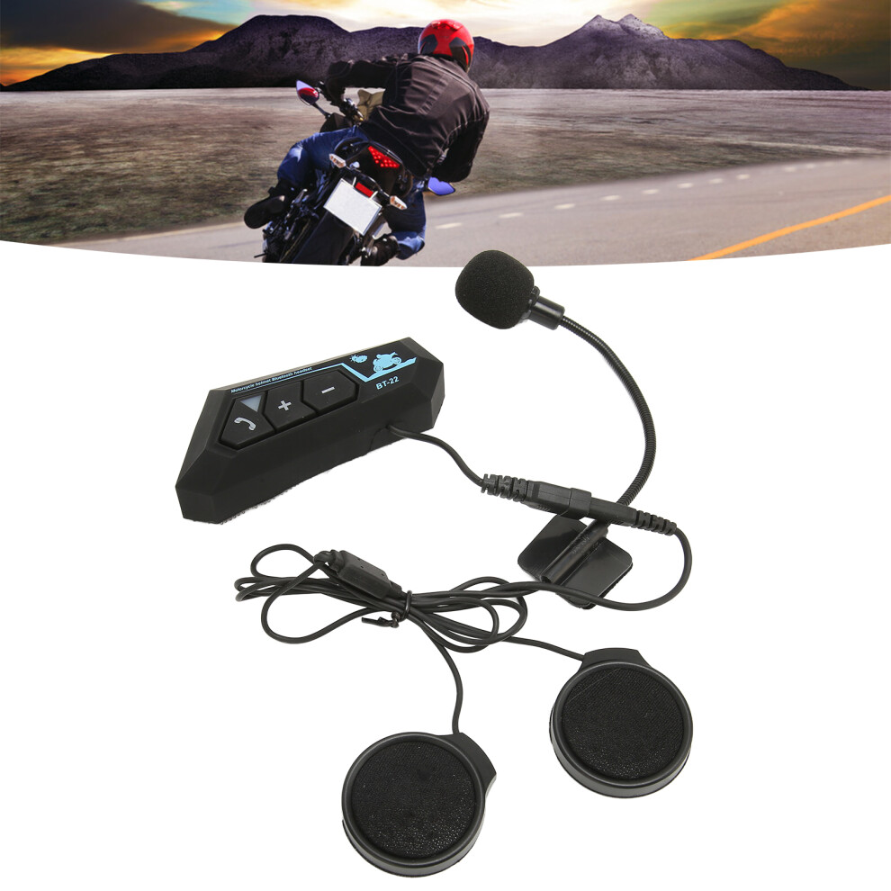 Multifunctional Noise Reduction Bluetooth 5.0 Helmet Headset 1000Mah 4661390105520