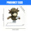 Wall Mounted Toilet Roll Holder for Bathroom,Kitchen Rustics-1 7