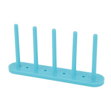 Magnetic Bobbin Holder Sewing Bobbin Organizer 5 Column Plastic Storage for Home and Factory