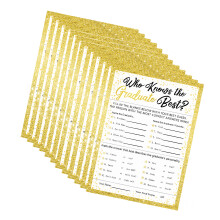 Set Of 24 Graduation Theme Question Cards Perfect For School