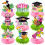 Ensemble de décoration de fête de Styles hawaïens,-9 décorations 1