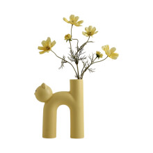 Cats Vases Handmade Flower Vases Ceramic Bud Vases Decorative-4