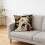 Screaming Goat Printed Square Throw Pillow Case Decorating-3 5