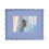 Unique undulating Border 4x6 Frame produced Of Engineered-Blue 1