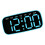 Digital Alarm Clock Electric Desk Clock with-2817 black shell 1