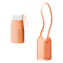 Portable Small And Convenient Folding Umbrella For-Orangered