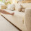 Stretchable Sofa Slipcover For 2 Seat Couch-Light Grey 5