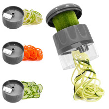 Portable Rotary Food Grater Perfect For Small Kitchens And-Grey
