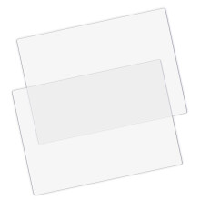 2 Stück Polycarbonat-Schneidebrett, 22,9 x 15,2 cm, bruchsicher,