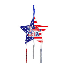 Bright Independence Day Wind Chimes Craft Project For Family-8