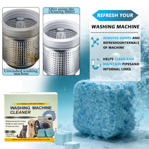 Effective Wash Machine Cleaning Tablets 12PCS/Box Specially-1 2