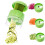 Multifunctional Rotary Vegetable Slicers With Helical-Green 1