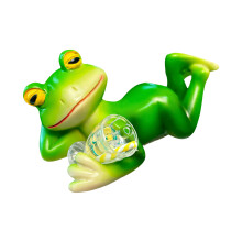 Playful Resin Animal Sculpture Small Decorative Piece-3