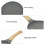 20cm Aluminium Flat Bottom Omelette Pan with Handle for Even Heating 8