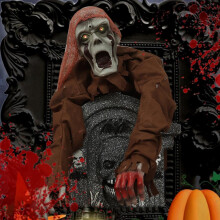 Halloween Kriechgeist mit Horror Sound Effekt