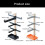 Space Saving Bike Equipment Display Rack For Storing-Black 4