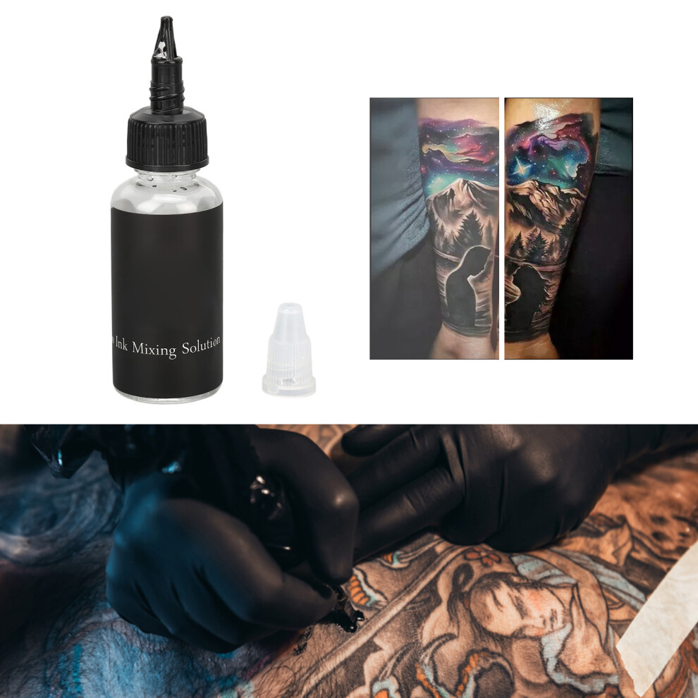 30ml Professional Tattoo Color Mixing Solution for Ink Dilution and Blending