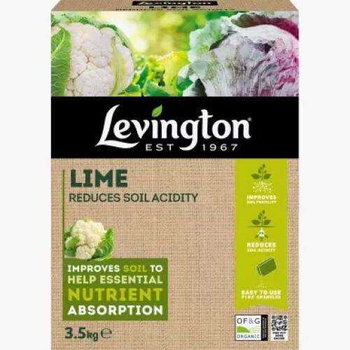 Levington Garden Lime 3.5kg | Soil pH & Nutrient Improver