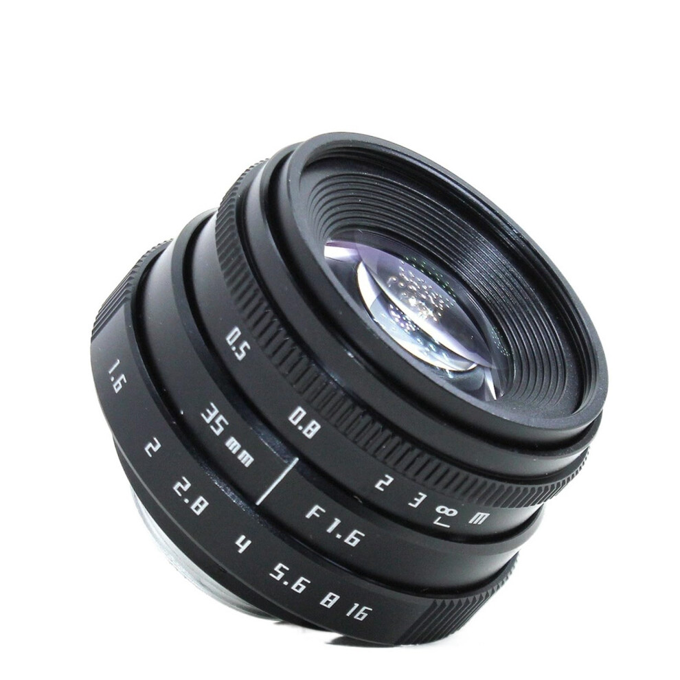 35Mm C Mount Cctv Lens F1.6 Manual Iris Metal Body For M4/3 Cameras Improved Image Clarity 9092120392043