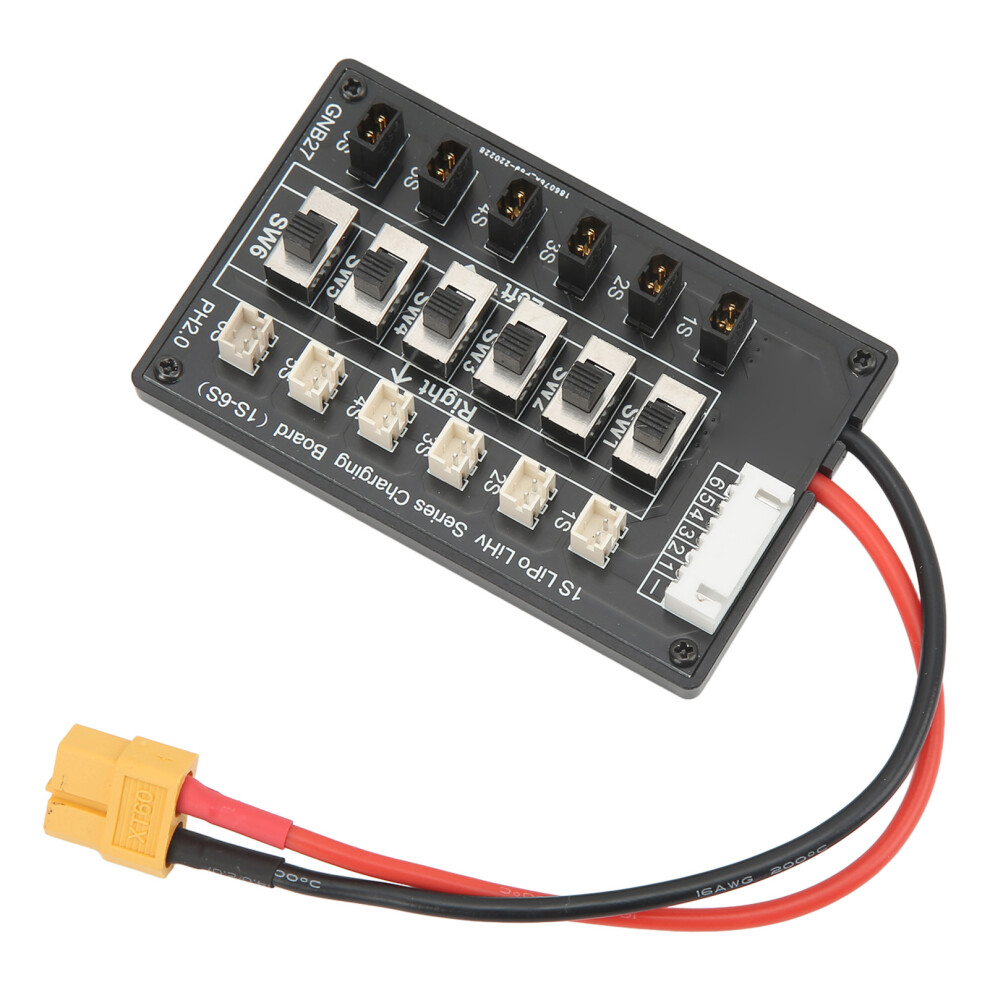 Lithium Battery Parallel Charging Board With Xt60 Plug, Pcb Material 4201390106105