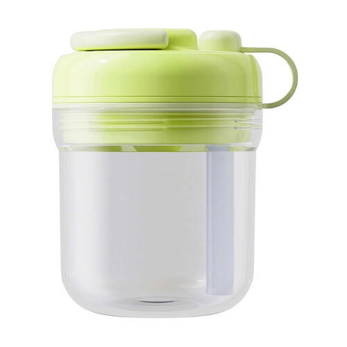 Praktische tragbare 380-ml-Eiswürfelform und isolierte-Grün 1