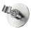 Support de pomme de douche en acier inoxydable, avec-rond 1