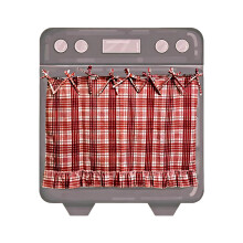 Handcraft Farmhouse Styles Oven Skirt Concealing Curtain For-2