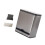 Trash Can with Tissue Box Trash Bin Wall Mounted Slide-grey 1