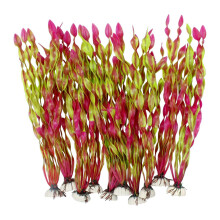 Plante d'eau artificielle en spirale, 10 pièces,-vert raisin