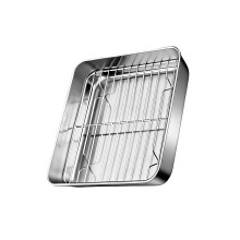 Plateau de cuisson profond en acier-M Support de ceinture
