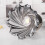 Decorative Bowl Crystal Glass Fruit Bowl Modern Serving Bowl-A 5
