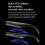 AI Translator Smart Glasses Bluetooth OpenEar Audio 163 Languages Blue Light Blocking IP67 5