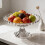 Decorative Bowl Crystal Glass Fruit Bowl Modern Serving Bowl-A 7