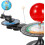 Solar Eclipse Teaching Aids,Sun Earth Moon Orbital Model,Solar System Model,DIY Solar System Project Kit,Kids Educational Geography Model Ref: 5793 4