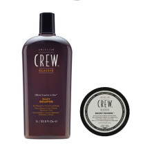 American Crew Daily Moisturizing Shampoo 1000ml and Boost Powder 10g