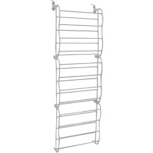 White 12 Tier Door Hanging Shoe Rack