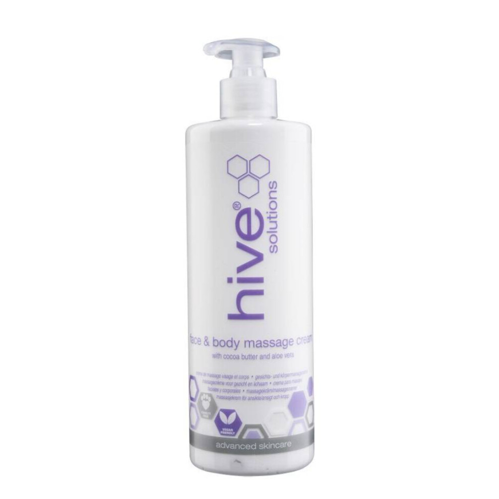 Hive Of Beauty Cream Hive Solutions Face & Body Massage 490Ml