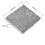 White Rhinestone Cigarette Case for 20 Cigarettes with Bling Holder and Secure Spring Clip Closure 3