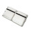 White Rhinestone Cigarette Case for 20 Cigarettes with Bling Holder and Secure Spring Clip Closure 4