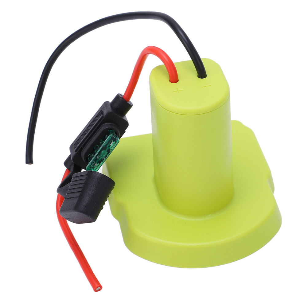 Universal 18V Battery Adapter With 2 Fuses 14Awg Wire For Diy Robots & Projects 7661390107170
