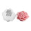 La bougie florale de silicone de forme moule le silicone-5 1
