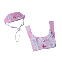 Katzen Hund Lustige Krankenschwester Cosplay Uniform Rosa-M