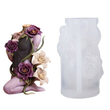 Floral Vine Carving Silicone Molds For Handmade Soap Candle